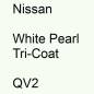 Preview: Nissan, White Pearl Tricoat, QV2.